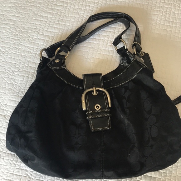 Coach Handbags - Coach Signature Hobo Bag